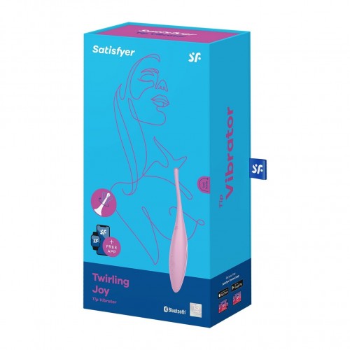 Смарт-вібратор для клітора Satisfyer Twirling Joy Pink в інтернет супермаркеті PbayMarket!