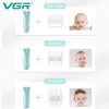 Машинка для стрижки дітей VGR V-150 Baby акумуляторна 3 насадки IPX7 800mAh 5W Blue