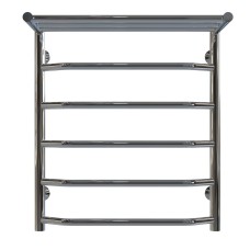 Рушникосушарка водяна Трапеція з полицею П6 500х600 Deffi Хром (C.TP.60.50.6.C.A)