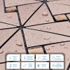 Самоклеюча панель під алюміній Sticker Wall SW-00001416 30*30см*3мм Золотисто-рожевий