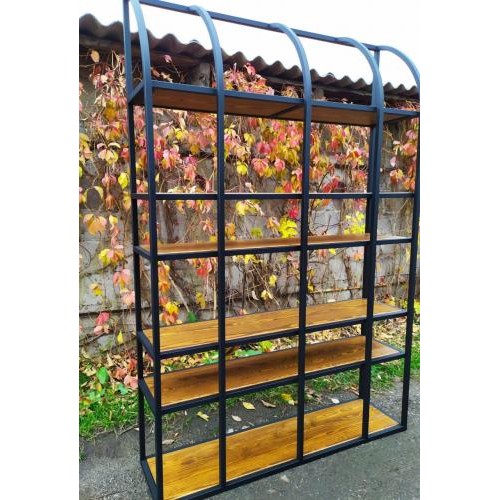 Стелаж GoodsMetall у стилі Лофт 1800х1200х300 СТЖ206 Стелаж GoodsMetall у стилі Лофт 1800х1200х300 СТЖ206