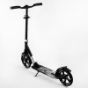 Самокат двоколісний складаний амортизатор Best Scooter PU колеса 100 кг Black (105587)