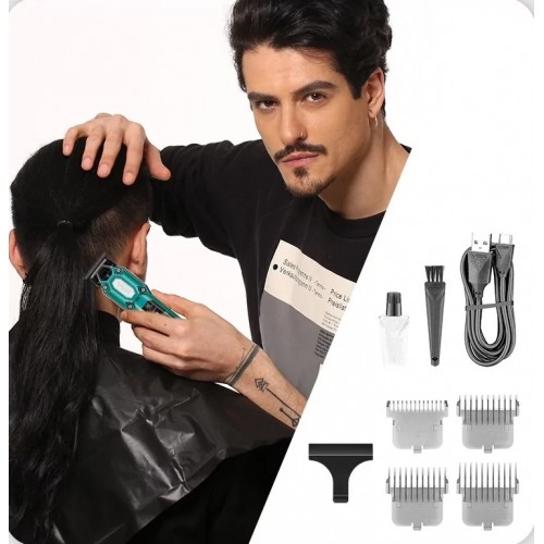 Машинка для стрижки волосся VGR V-900 Barber Зелений (2527111768) Машинка для стрижки волосся VGR V-900 Barber Зелений (2527111768)