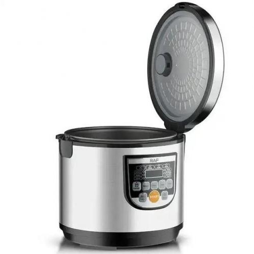 Мультиварка RAF R.178 5L 900W Silver-Black Мультиварка RAF R.178 5L 900W Silver-Black