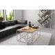 Кавовий журнальний столик у стилі Loft NS-472 480x1000x650 мм Черный