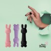 Мінівібратор FeelzToys Mister Bunny Pink з двома насадками в інтернет супермаркеті PbayMarket!