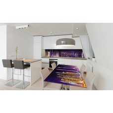 Наклейка вінілова на стіл Zatarga «Мокзальний фонтан» 650х1200 мм Z180588/1st