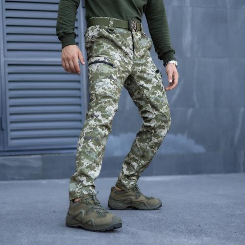 Штани карго чоловічі Pobedov Static 51140 S Піксель (00000008539)