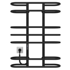 Рушникосушарка електрична Британіка П7 600х800 Deffi Чорний JD03 (C.BR.80.60.7.E.B.L.1)