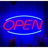 Неонова світлодіодна вивіска Angel Відкрито OPEN 45*22 см