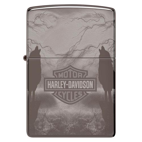 Запальничка бензинова Zippo Harley Davidson Сірий (48799) Запальничка бензинова Zippo Harley Davidson Сірий (48799)