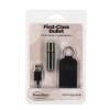 Віброкуля PowerBullet First-Class Bullet 2.5″ з Key Chain Pouch, Gun Metal, 9 режимів вібрації в інтернет супермаркеті PbayMarket!