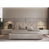 Ліжко BNB Aurora Comfort 90 х 190 см Simple З підйомним механізмом та нішою для білизни Мокко
