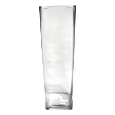 Ваза декоративна з товстим дном YIWU 40 см Прозорий (HP-1730)