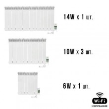 Розумна мобільна система опалення електрична ELECTRO SET 50А WI-FI 5000 Вт