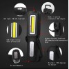 Ліхтар багатофункційний акумуляторний на магніті SuperFire G6 140 Lumen IP43 Black