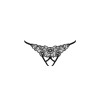 Трусики мереживні з доступом VIOLANTE THONG black S/M - Passion Exclusive в інтернет супермаркеті PbayMarket!