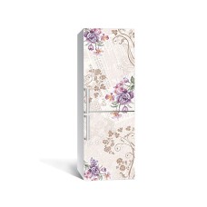 Наклейка на холодильник Zatarga «Вінтажна душа» 650х2000 мм вінілова 3Д наклейка декор на кухню