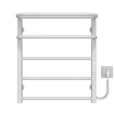 Рушникосушарка електрична Lux Hotel П5 600х600 Deffi Білий WD04 (A.LH.60.60.5.E.W.R.4)