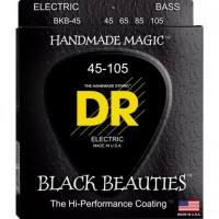Струни для бас-гітари DR BKB-45 Black Beauties K3 Coated Medium Bass 4-Strings 45/105 Струни для бас-гітари DR BKB-45 Black Beauties K3 Coated Medium Bass 4-Strings 45/105