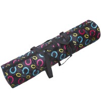 Сумка для йоги Yoga bag fashion SP-Planeta FI-6011 розмір 16x67см Чорний (AN0675)