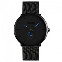 Чоловічий наручний годинник Skmei 9185 Black Чоловічий наручний годинник Skmei 9185 Black