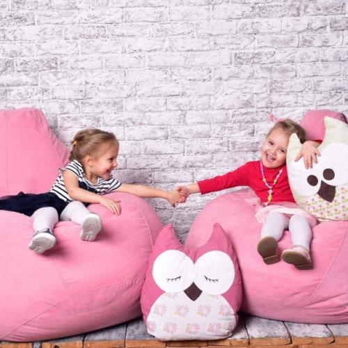 Крісло Мішок Груша Велюр 120х85 Студія Комфорту Розмір Стандарт рожевий Крісло Мішок Груша Велюр 120х85 Студія Комфорту Розмір Стандарт рожевий