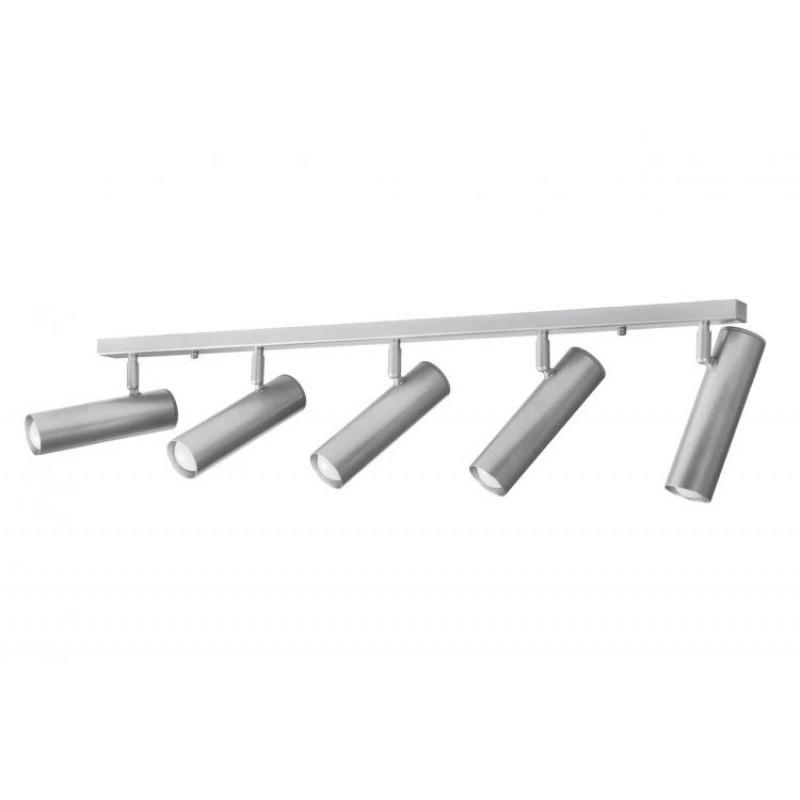 Світильник стельовий MSK Electric Telescope спот із поворотними плафонами NL 22501-5 AL