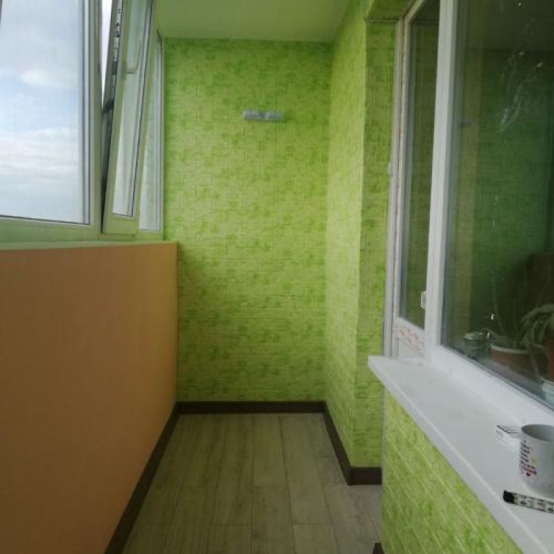 Самоклеюча декоративна 3D панель 3D Loft 700x770x5 мм Салатовий