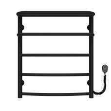 Рушникосушарка електрична Готель П5 500х600 Deffi Чорний EF16 (C.OD.60.50.5.E.B.R.5)