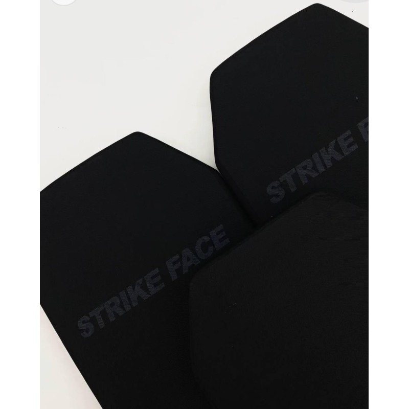 Комплект бронеплит легких керамічних No Brand Aluminium oxide 5-го класу 25х30 см 2 шт Чорний (2005682918)