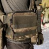 Тактичний підсумок для бічних бронеплит BroniQ Cordura 1000D MULTICAM (010735)