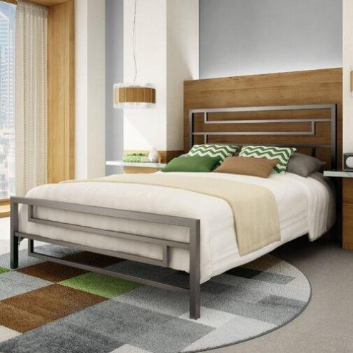 Ліжко в стилі Loft NS-811 1230x1900x2000 мм Серый в інтернет супермаркеті PbayMarket! Ліжко в стилі Loft NS-811 1230x1900x2000 мм Серый в інтернет супермаркеті PbayMarket!