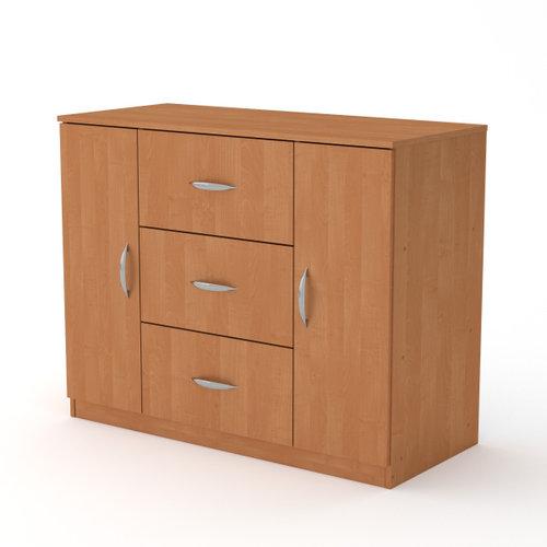 Комод для речей Компанит Вільха 3 2 Комод для речей Компанит Вільха 3 2