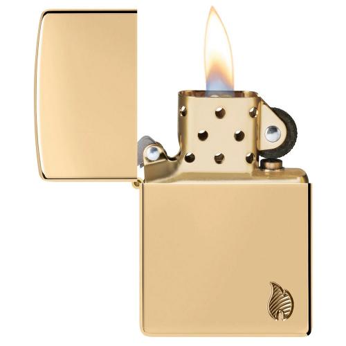 Запальничка Zippo Armor High Polish Brass Flame Design Series Flame 5,6х3,8х1,3 см Золотистий (46397) Запальничка Zippo Armor High Polish Brass Flame Design Series Flame 5,6х3,8х1,3 см Золотистий (46397)