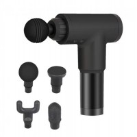 Портативний масажер для тіла Fascial Gun KH-320 Black (VD1299) Портативний масажер для тіла Fascial Gun KH-320 Black (VD1299)