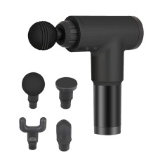 Портативний масажер для тіла Fascial Gun KH-320 Black (VD1299)