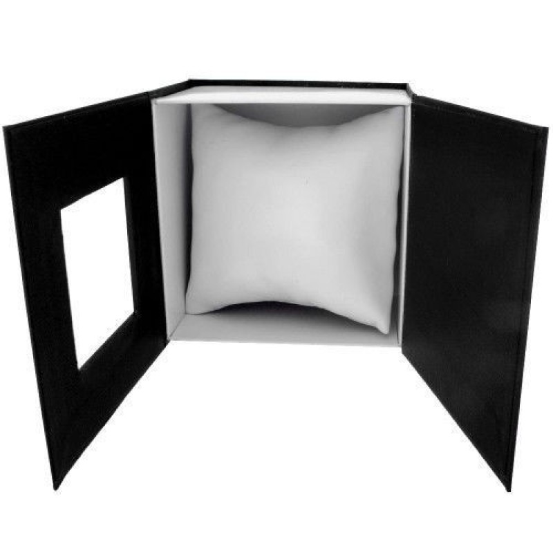 Подарункова коробка для годинника BoX Чорно-біла (IBW028BO)