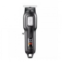 Машинка для стрижки волосся VGR V-918 LED-дисплей акумуляторна 4 насадки 5W Black