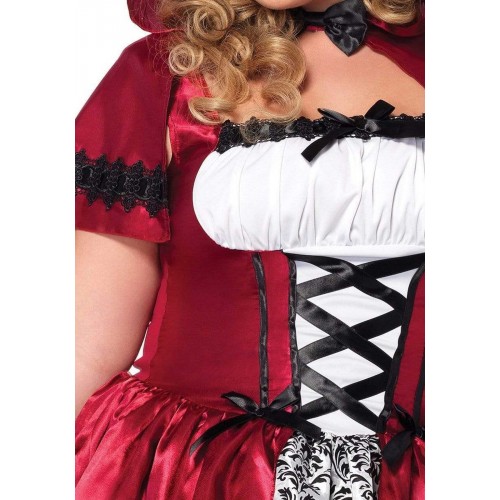 Костюм червоної шапочки Leg Avenue Gothic Red Riding Hood 1X-2X в інтернет супермаркеті PbayMarket!