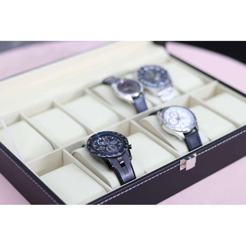 Скринька для зберігання годинників Craft Чорний 12PU