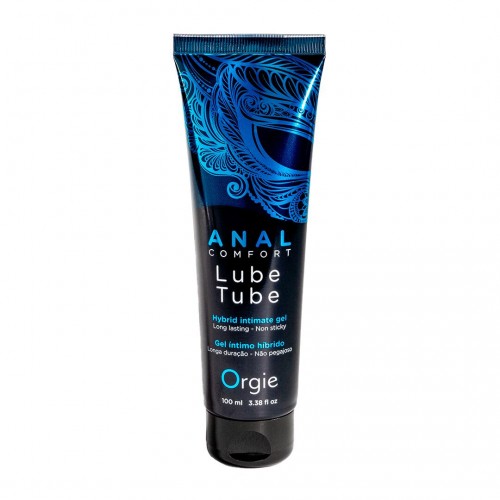 Анальна змазка Orgie Lube Tube Anal Comfort, 100 мл, водна основа, імітація силікону