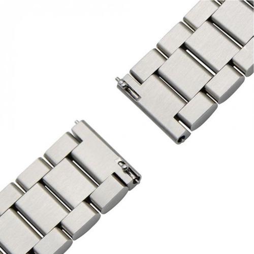 Ремінець BeWatch сталевий універсальний 20 мм Сріблястий (1110405) Ремінець BeWatch сталевий універсальний 20 мм Сріблястий (1110405)