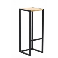 Барний стілець у стилі Loft NS-171 830x360x360 мм Черный