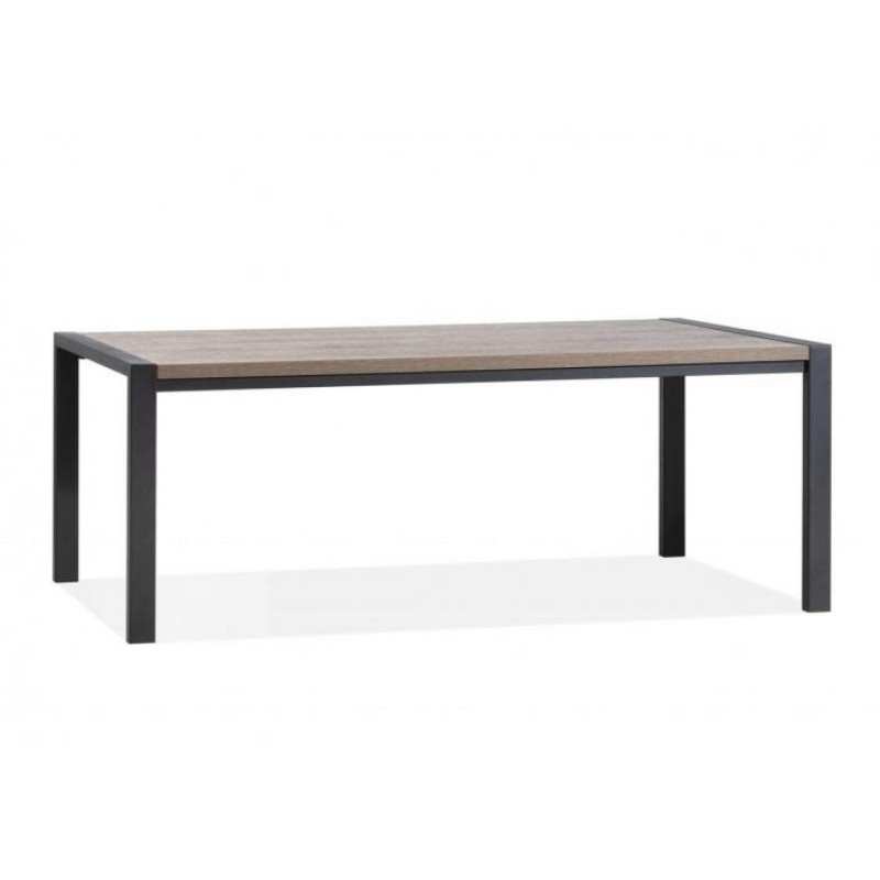 Обідній стіл у стилі Loft NS-1250 780x1800x700 мм Черный