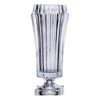 Ваза декоративна YIWU Minimalist 34.5 см Прозорий (HP-19-141)