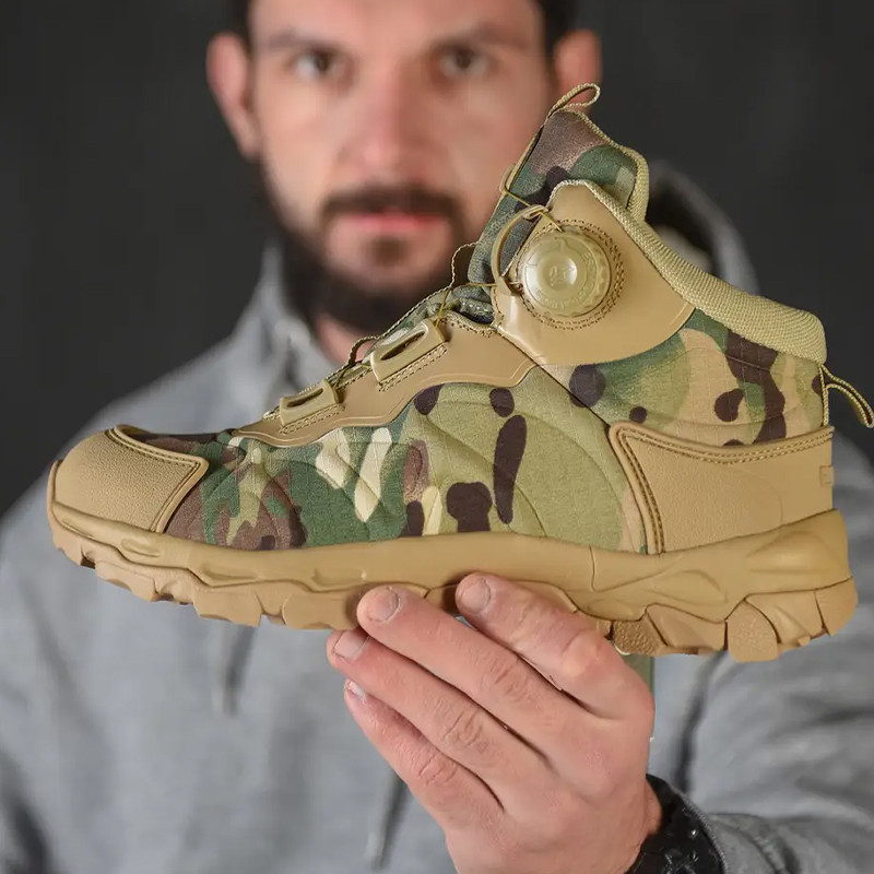 Черевики тактичні Lesko 661 CP 43 Camouflage