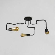 Люстра лофт MSK Electric Laminari на три лампи павук NL 5526-3