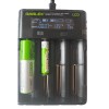 Зарядний пристрій для акумуляторів Rablex RB-405 з LCD дисплеєм А/АА/ААА/АААА/С/SC/F6 Hi-Cd Ni-MH