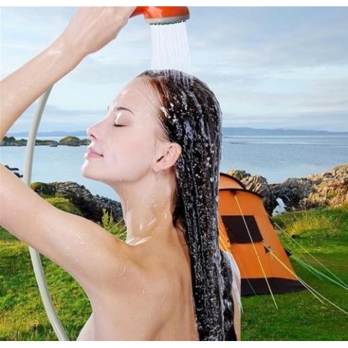 Душ на акумуляторі iCamp 2200 мАч Помаранчево-сірий (Н051105)